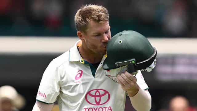 Warner's 57 reminds Australia what they'll be missing