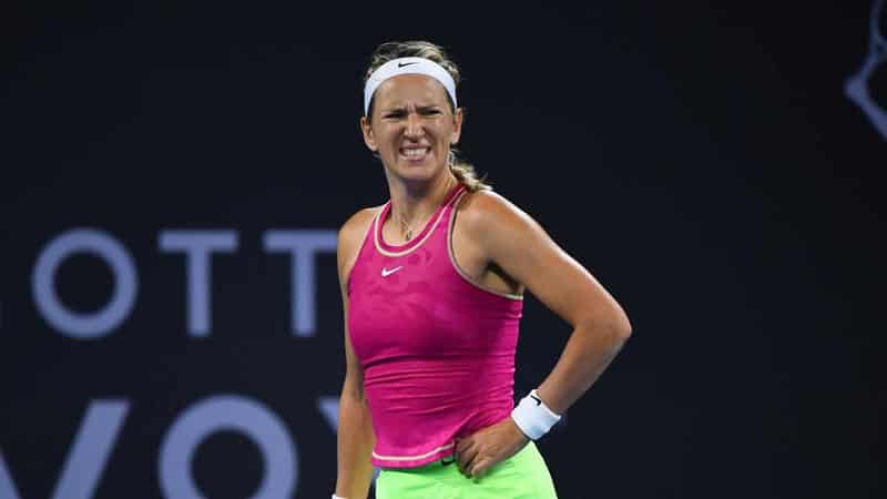 Azarenka injury scare in Brisbane semi-final exit