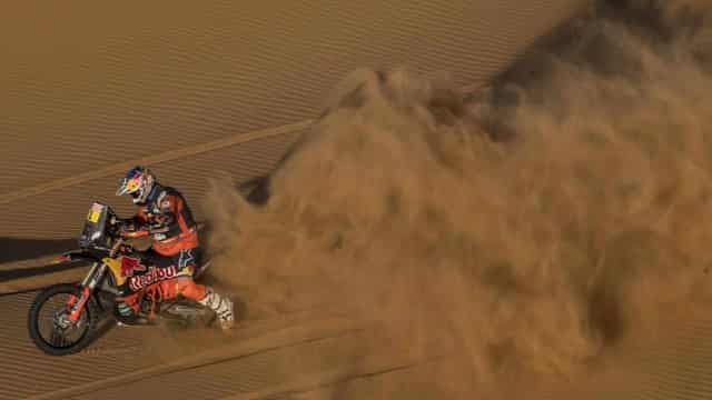 Difficult day for Price and Sanders at the Dakar Rally