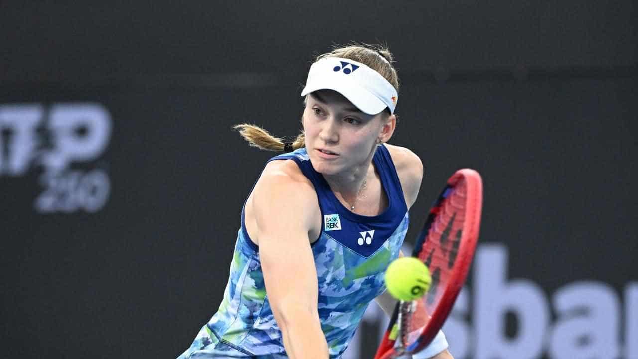 Rybakina thumps Sabalenka in Brisbane title statement