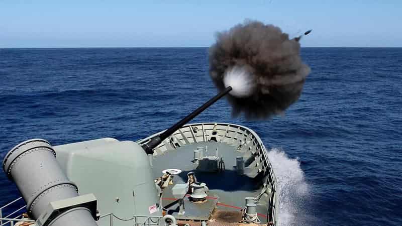 Hi-tech guns for frigates to give navy edge at sea