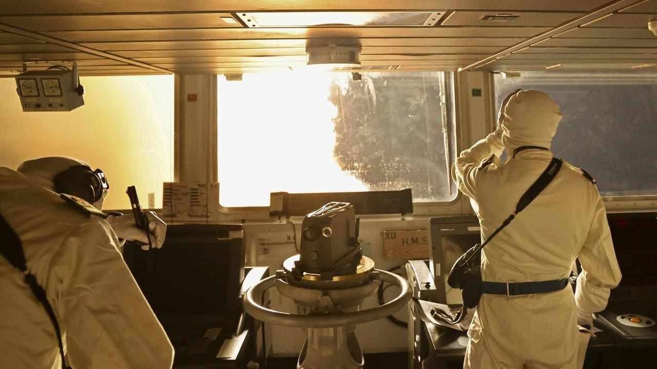 US and UK forces say warships repel attack in Red Sea