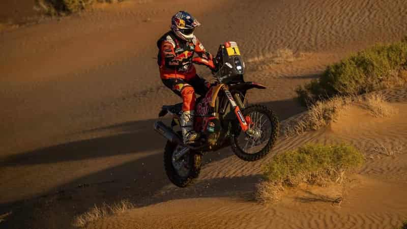 Toby Price playing catch-up after best Dakar Rally day