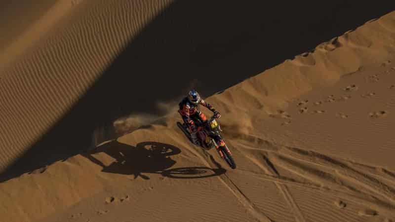 Toby Price still in Dakar hunt after dunes marathon