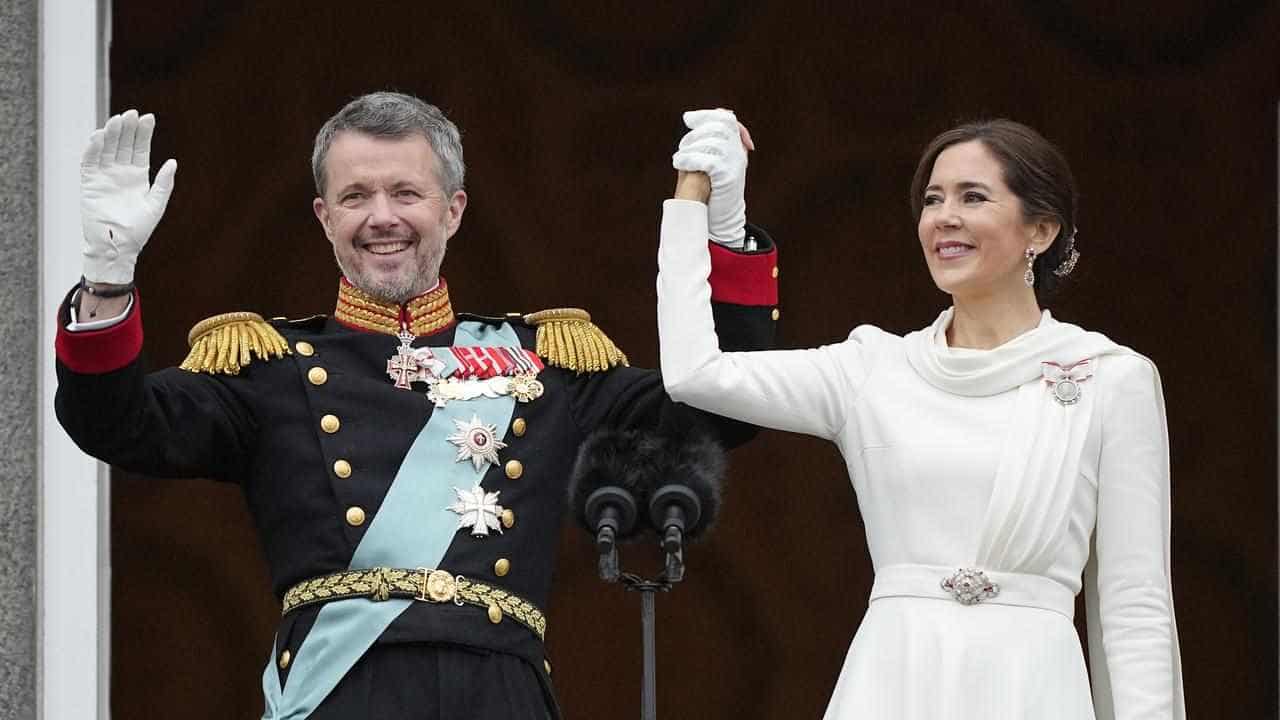 King Frederik and Queen Mary take Danish throne