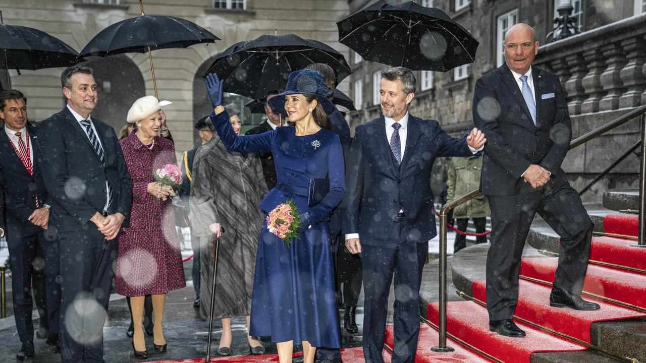 King Frederik X, Queen Mary appear at Danish parliament