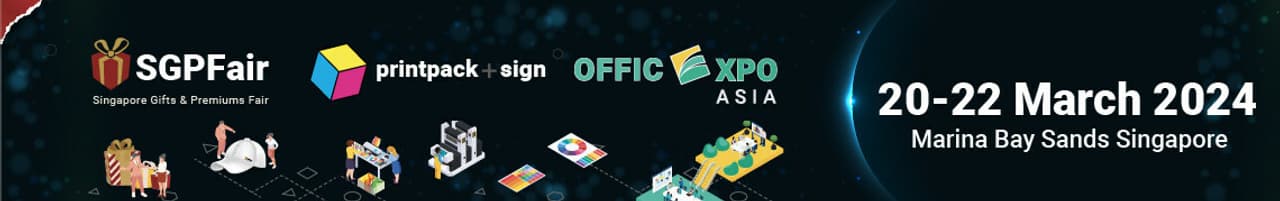 Singapore's Premier One-Stop Marketplace for Gifts, Print and Packaging, and Workplace Solutions to return in March 2024