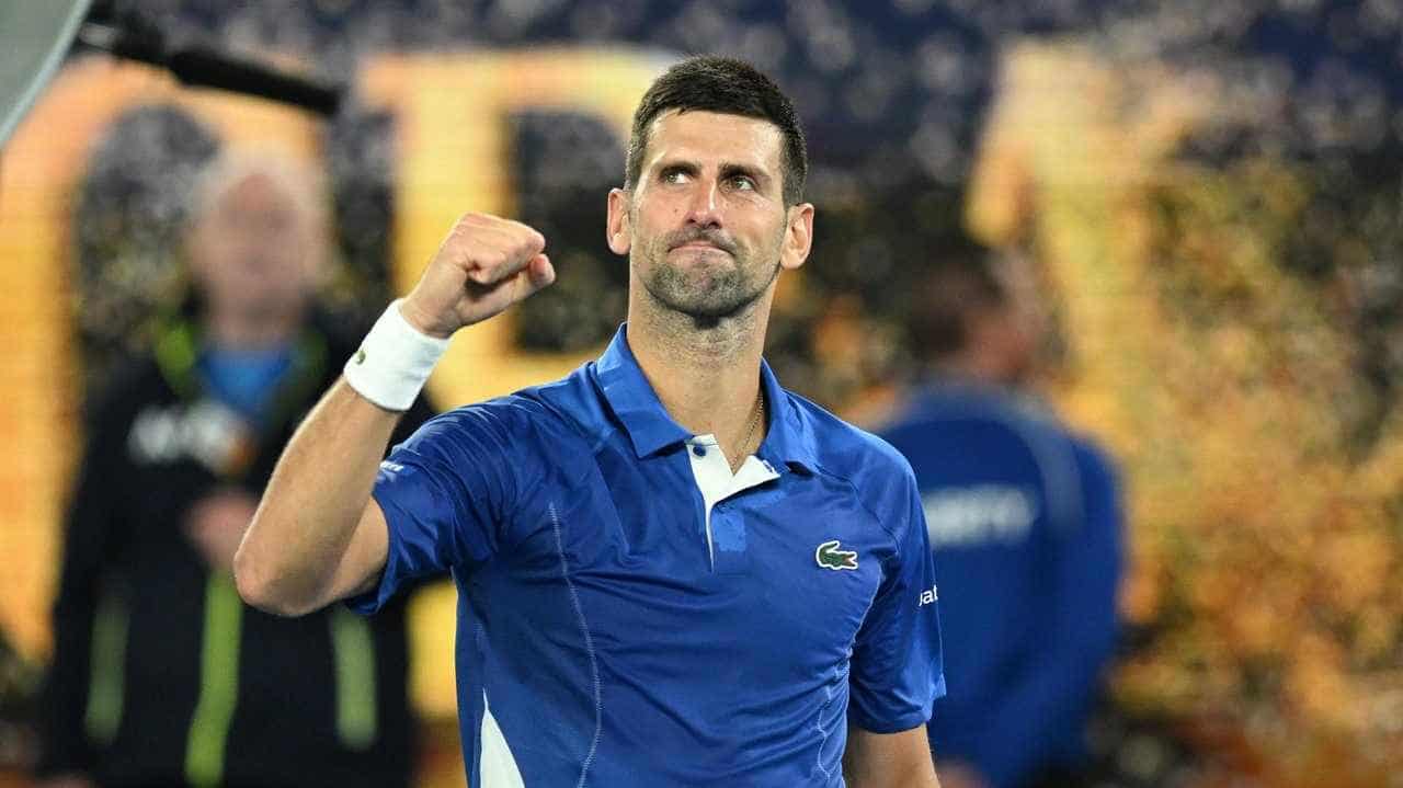 Djokovic finds Melbourne Park mojo in milestone match