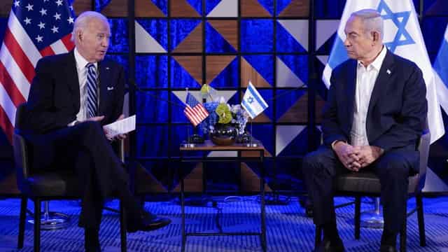 Biden speaks with Netanyahu on Gaza, Palestinian state