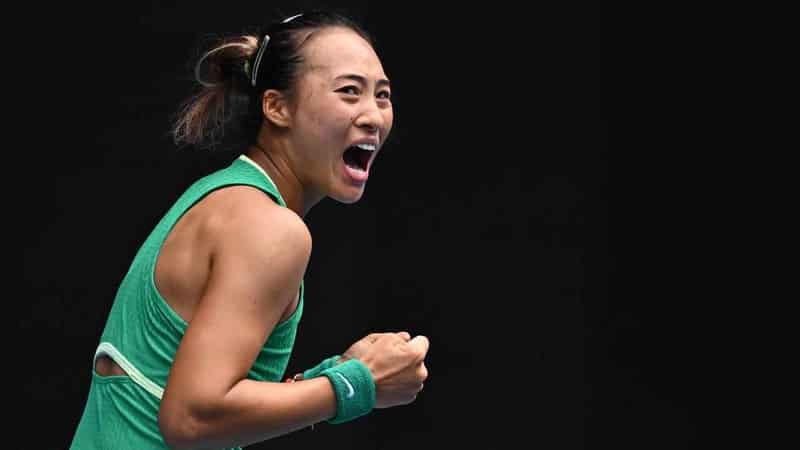 Zheng out to follow in footsteps of Chinese great Li Na