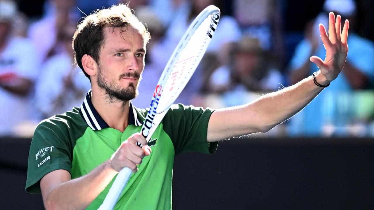 Medvedev toils past Portuguese to reach Open quarters