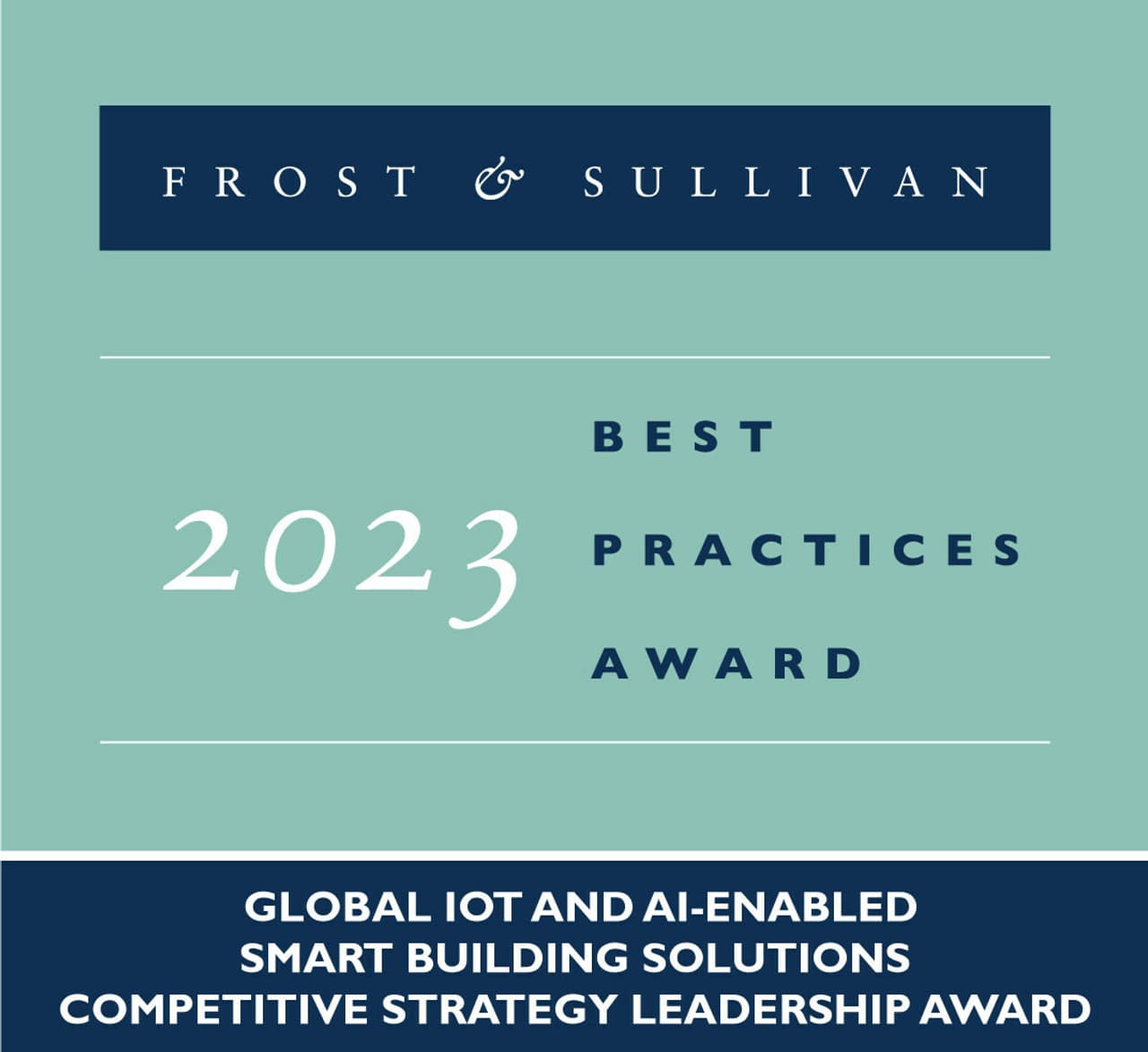 Delta Controls Earns Frost & Sullivan's 2023 Global Competitive Strategy Leadership Award for Delivering Outstanding IoT and AI-enabled Smart Building Solutions That Significantly Increase Industry Standards