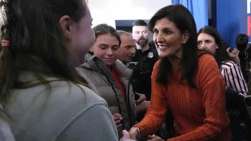 Haley makes final New Hampshire push to slow Trump