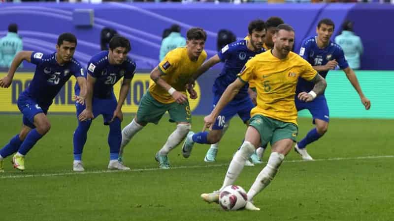 Socceroos slip to Uzbekistan draw, top Asian Cup group