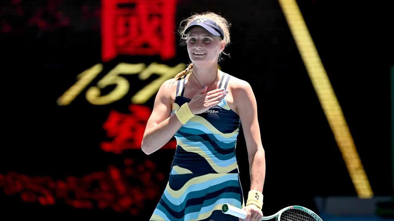 Qualifier Yastremska's heartfelt Open nod to Ukraine