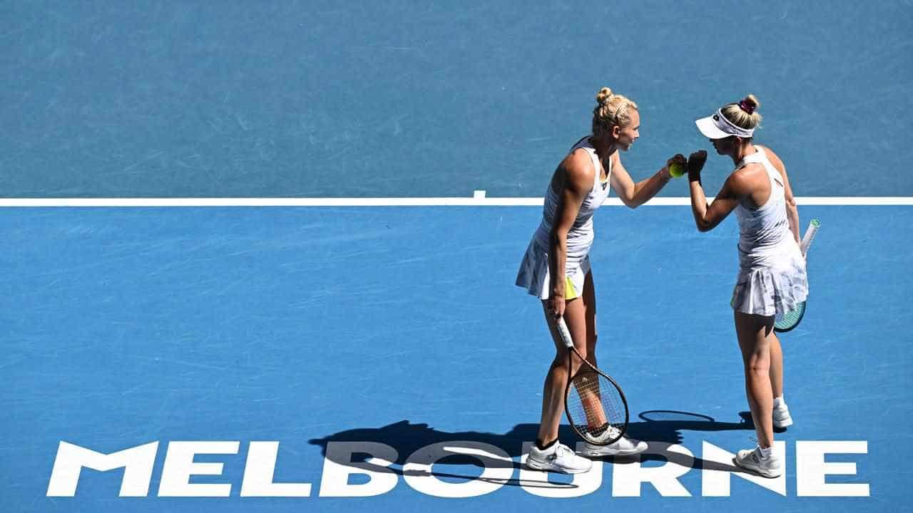 Hunter storms into Australian Open doubles semi-finals