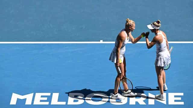 Hunter storms into Australian Open doubles semi-finals