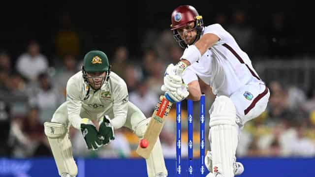 Windies battle back from brink in Gabba Test contest