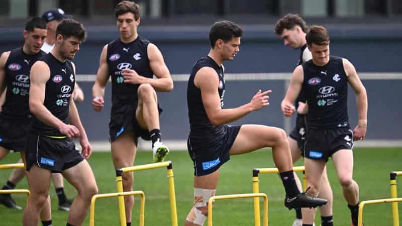 Carlton's Silvagni to miss AFL season after knee injury