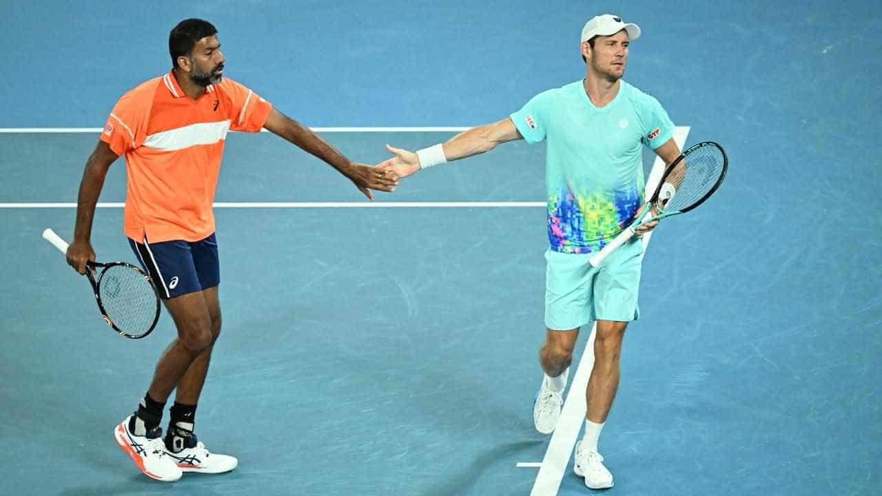 Aussie Ebden through to Open doubles final with Bopanna