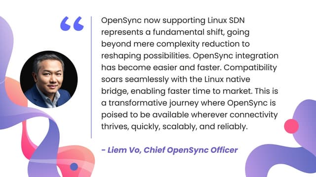 Faster Integration of OpenSync through Linux SDN support