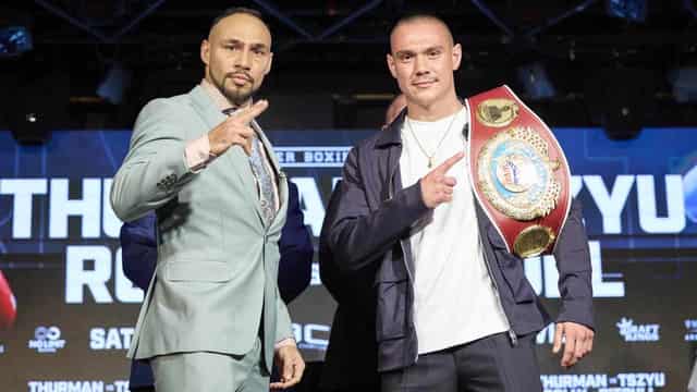 Thurman lands verbal blows ahead of Tszyu blockbuster