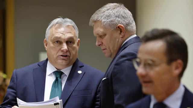 EU leaders slam Hungary over blocked aid to Ukraine