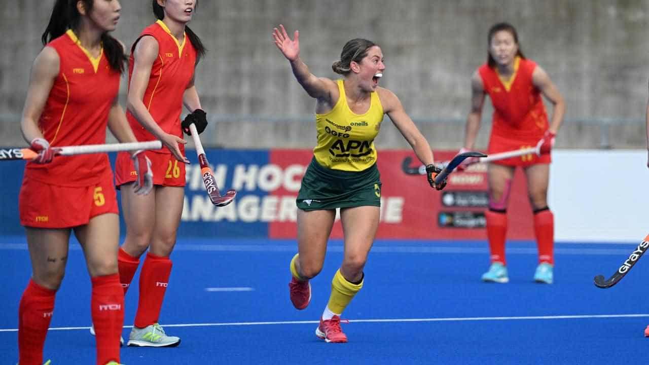 Hockeyroos fall to China on international return