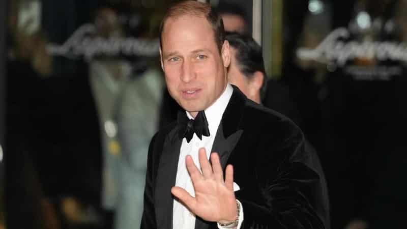 'It means a great deal': William thankful for support