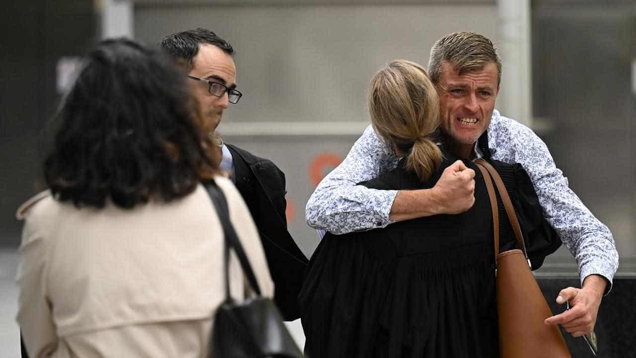 Slain boy's father hugs prosecutor after guilty verdict