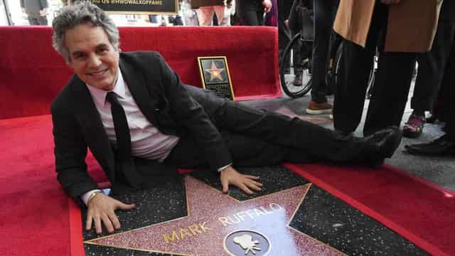 Ruffalo honoured on Hollywood's Walk of Fame