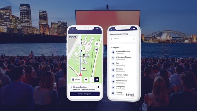 BindiMaps selected by Westpac OpenAir Cinema to create most inclusive season "ever"