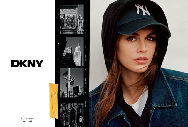DKNY SPRING 2024: KAIA GERBER DEFINES A NEW DAY AT DKNY