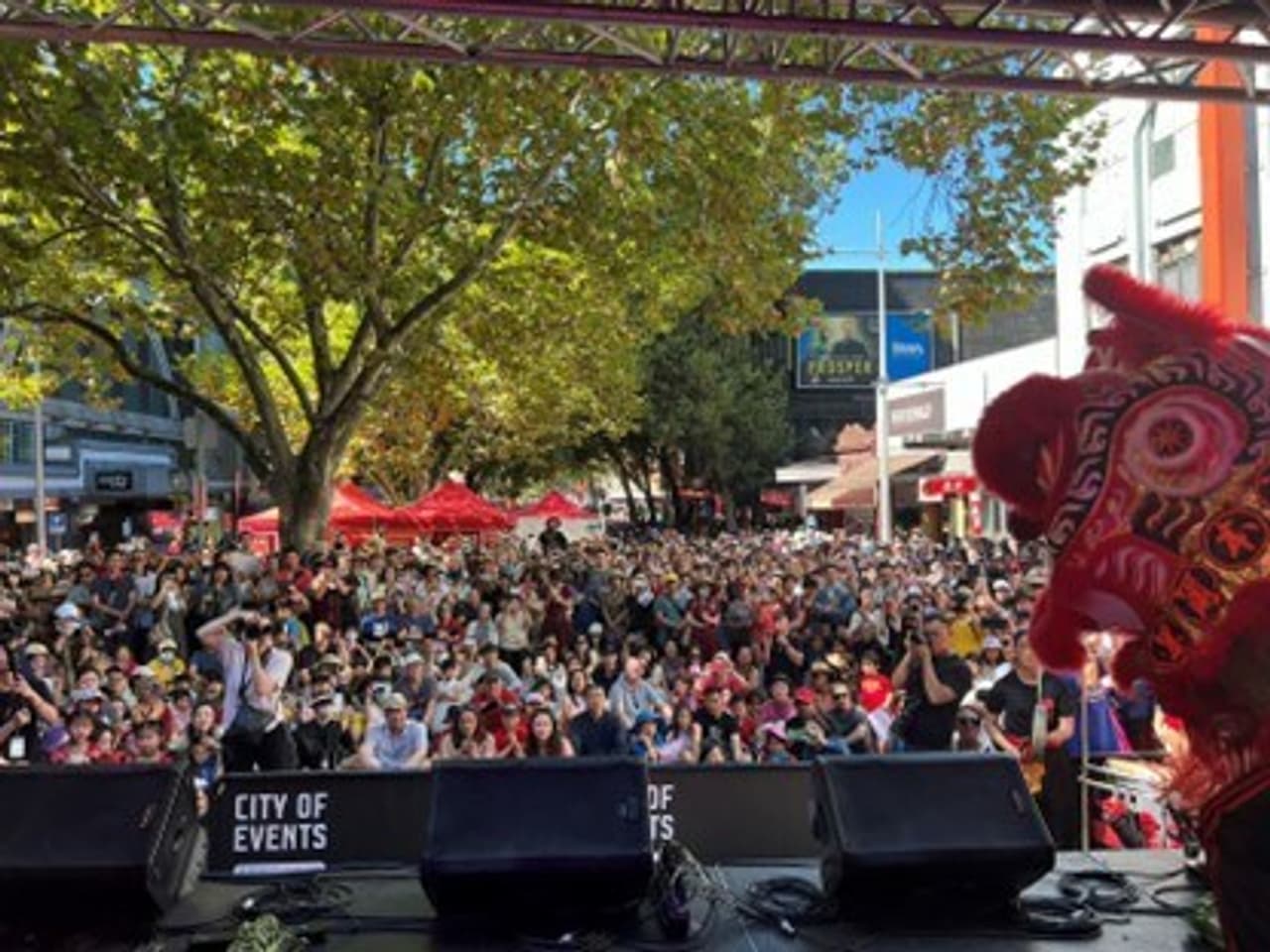 Record Hits: Chinese Lunar New Year Celebration in Melbourne's Chinatown