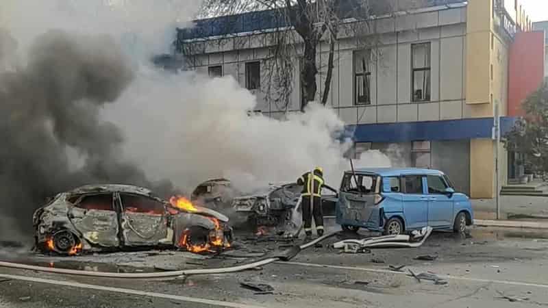 Five killed in Ukrainian missile strike on Russia