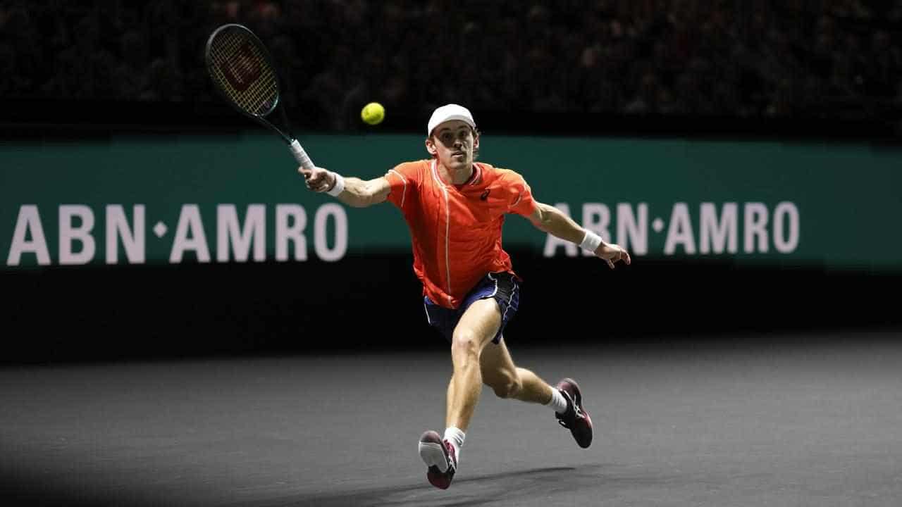 Sinner maintains hold over de Minaur with Rotterdam win