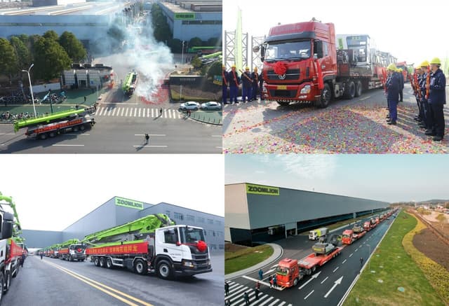 Zoomlion Kicks Off 2024 by Dispatching Equipment Worth Over RMB 1.2 Billion to Global Destinations