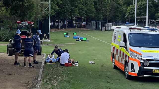 Waratahs star Foketi in hospital with neck injury