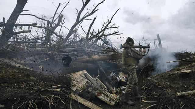 Show of solidarity for Ukraine at war's two year mark