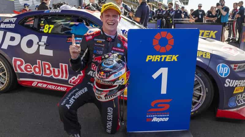 Brown delight as late drama costs Mostert Bathurst win