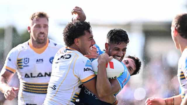 Cartwright stars against old club as Eels beat Titans