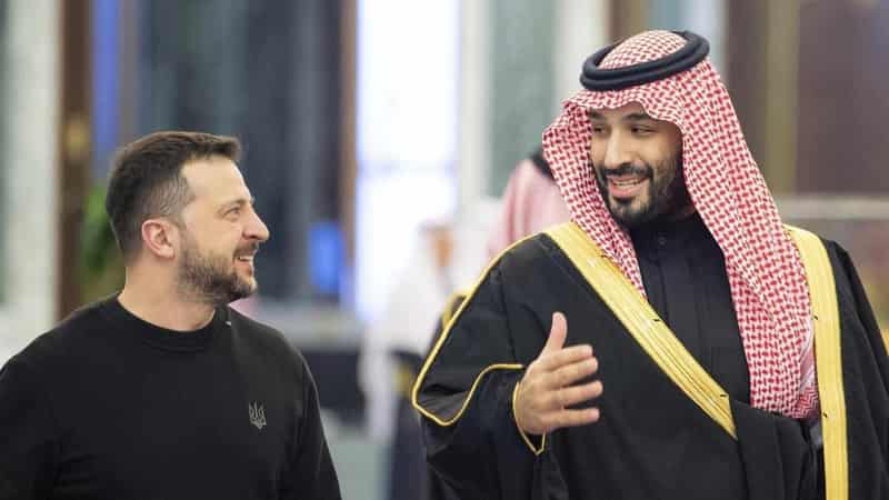 Zelenskiy praises Saudi efforts in seeking end to war