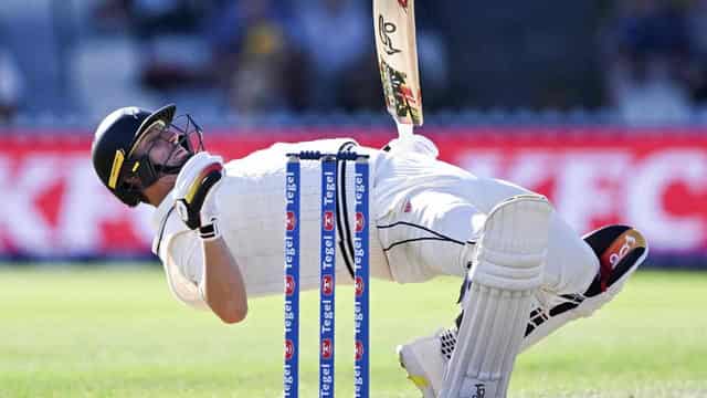 Snapshot of the second day of the Trans-Tasman Trophy