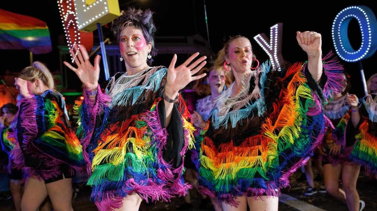 LGBTQI community marches on at Mardi Gras despite grief