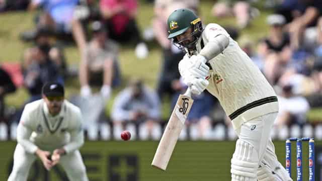 Black Caps 3-111 at stumps chasing 369 against Aussies