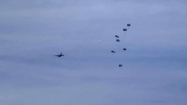 US military to airdrop food and supplies into Gaza