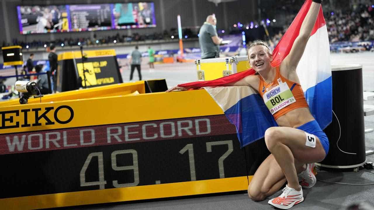 Dutch dynamo Bol smashes own indoor 400m world record