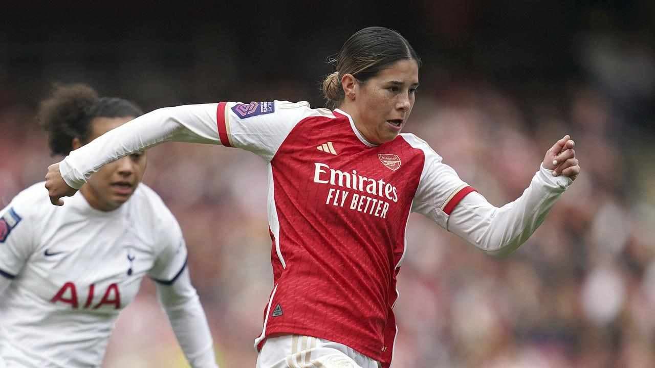 Matildas trio end jet-setting week with Arsenal win