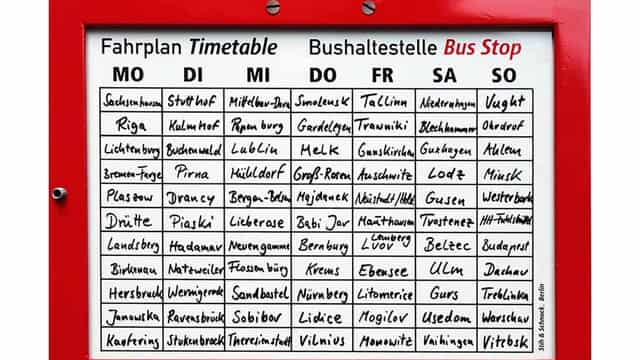 Bus Stop a route to remembering Holocaust atrocities