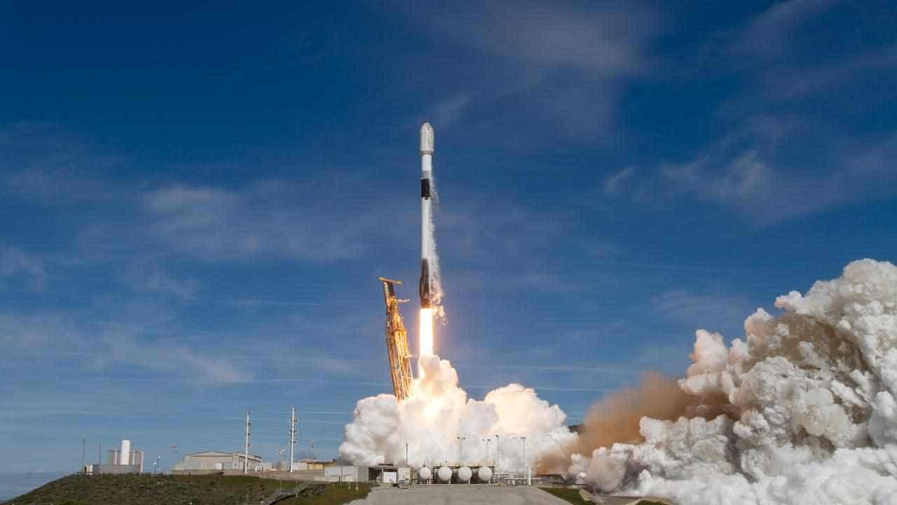 SpaceX launches Aussie satellite with printed solar